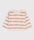 T-shirt maniche lunghe bebè stampata in cotone