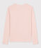 T-shirt L'ICONIQUE girocollo in cotone Donna rosa SALINE
