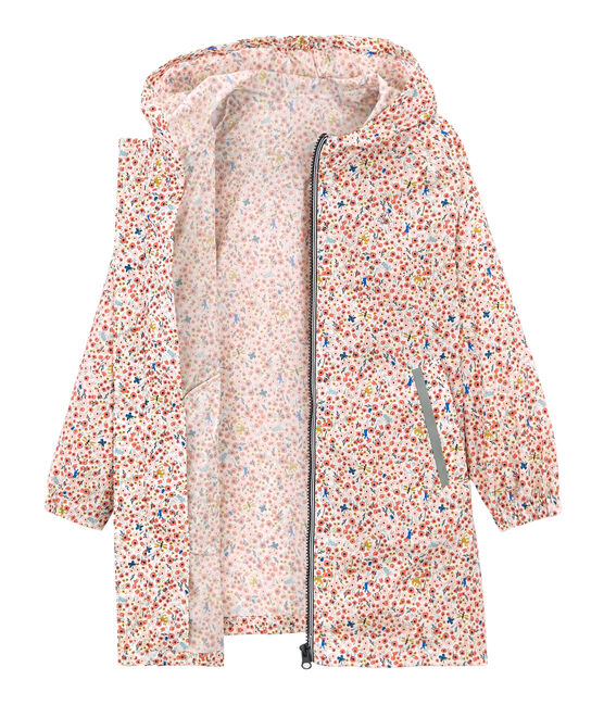 Giacchetta bambina bianco MARSHMALLOW/bianco MULTICO