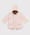Parka foderato in sherpa per bebè rosa SALINE