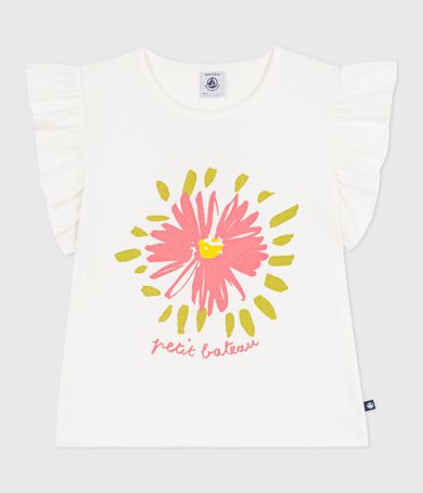 T-shirt a maniche corte in cotone bambina