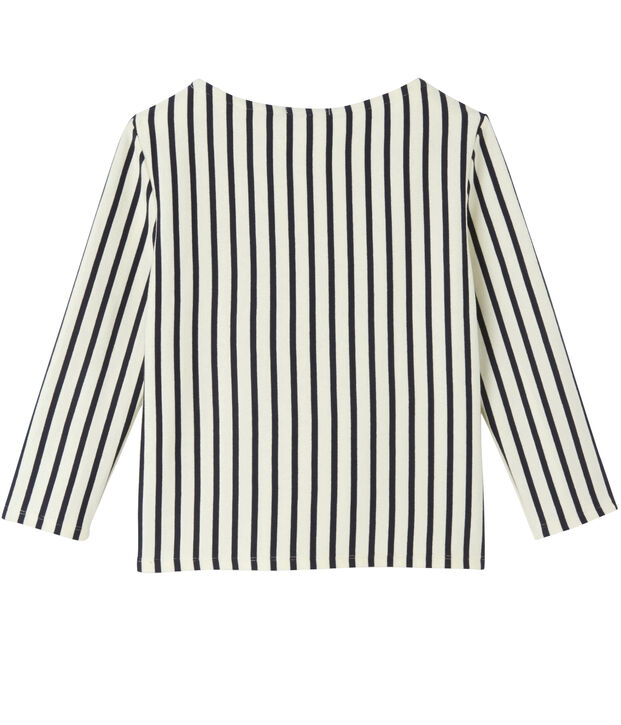 Marini&egrave;re femme courte brod&eacute;e bianco/blu
