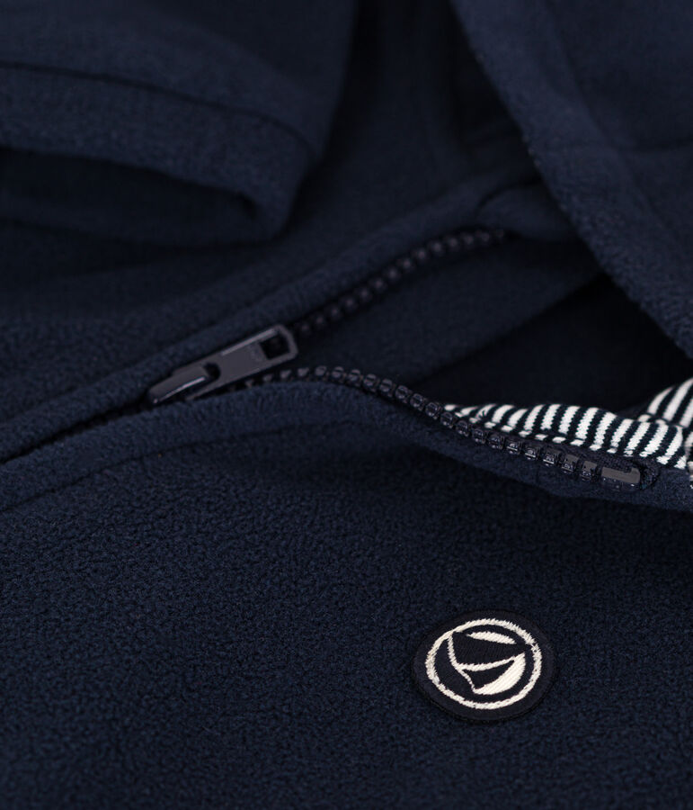 Felpa per beb&egrave; di pile blu