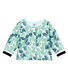 Cardigan in maglia fantasia neonata