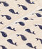 Sacco nanna neonato in ciniglia con motivo balena TOG 3 beige MONTELIMAR/blu MEDIEVAL