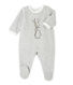Tutina per bebé unisex in ciniglia
