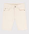 Bermuda in denim bambino ecru AVALANCHE