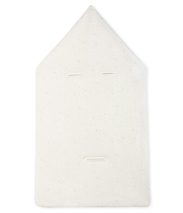 Nido d'angelo beb&egrave; in tubique bianco/multicolore