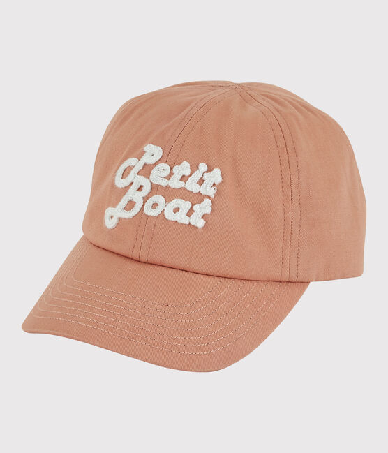 Cappellino ricamato bambino rosa PAPAYE