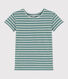 T-shirt TAGLIO REGULAR in cotone e lino Donna