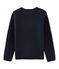 Pull bambina blu SMOKING/bianco MULTICO