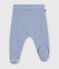 Pantaloni in maglia di lana e cotone tinta unita neonato POLAIRE