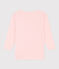 T-shirt a maniche lunghe bambina in cotone rosa MINOIS