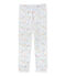 Pantaloni da pigiama per bambina da coordinare bianco ECUME/rosa ROSE/ MULTICO
