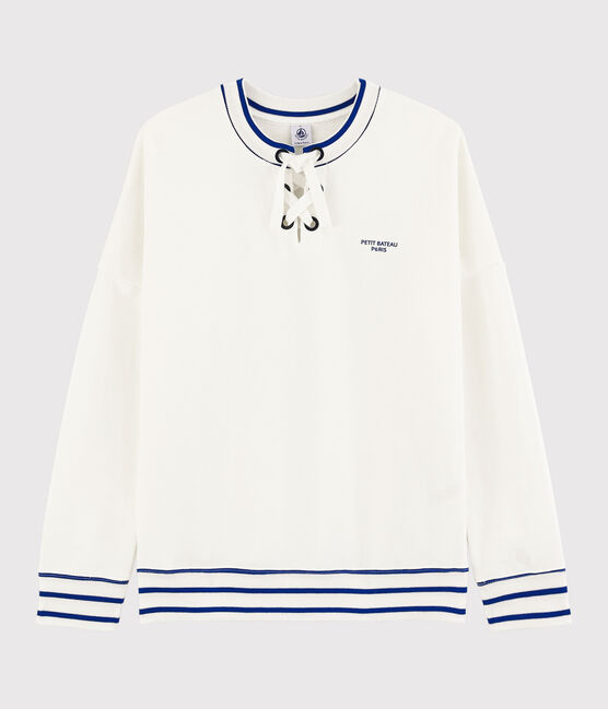 Felpa in molleton Donna bianco MARSHMALLOW