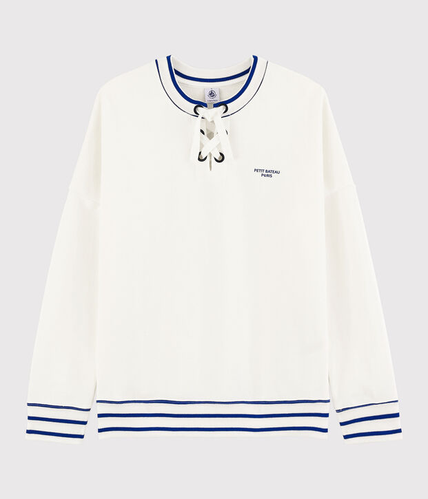 Felpa in molleton Donna bianco