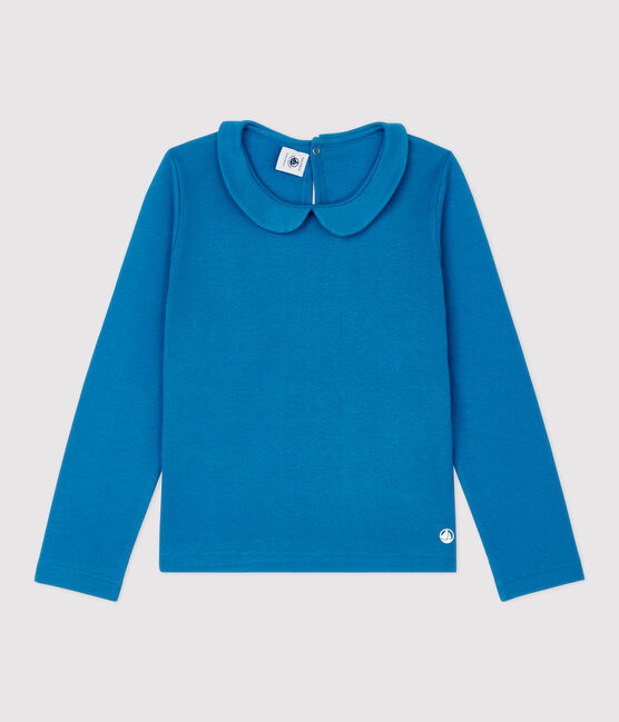 T-shirt bambina a maniche lunghe in cotone MALLARD
