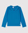 T-shirt bambina a maniche lunghe in cotone MALLARD
