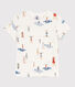 T-shirt stampata a maniche corte bambina