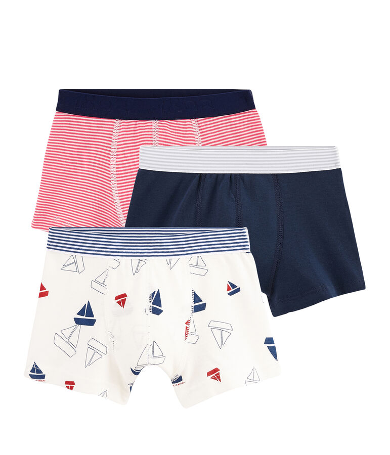 Confezione da 3 boxer bambino multicolore