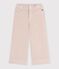 Pantaloni a gamba ampia in velluto bambino GESSO