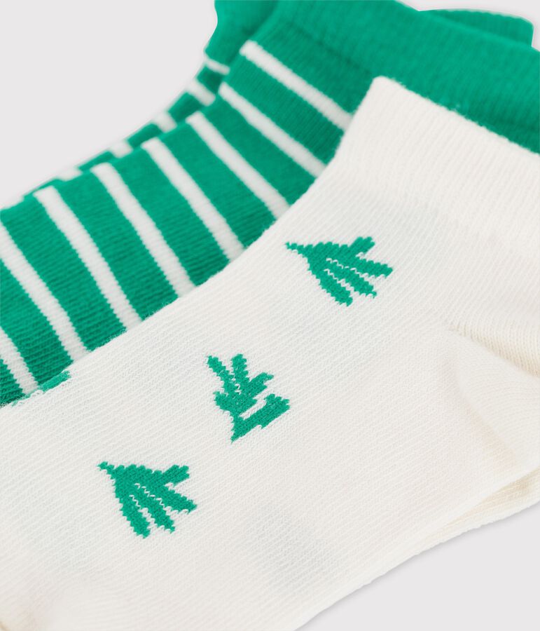 Confezione da 2 paia di calzini bambino multicolore