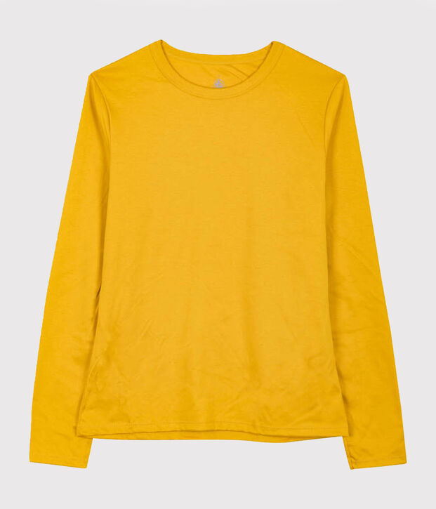 T-shirt in cotone Sea Island Donna giallo