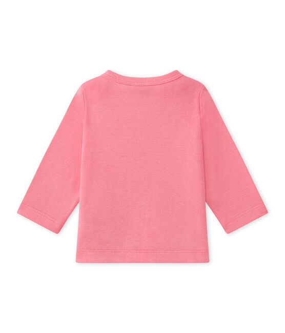 Cardigan per bebè femmina rosa PETAL