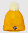 Cappellino a pompon bebè. giallo BOUDOR