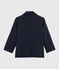 Caban in drap di lana ragazzo blu SMOKING