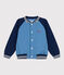 Giacca stile teddy bambino in cotone tinta unita ALASKA/ MEDIEVAL