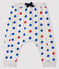 Pantalone in tubique beb&egrave; maschio grigio/multicolore