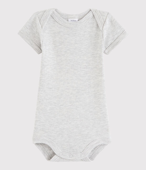 Body a manica corta bebè unisex grigio BELUGA CHINE