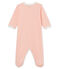 Tutina pigiama bambina a costine rosa ROSAKO/bianco MARSHMALLOW