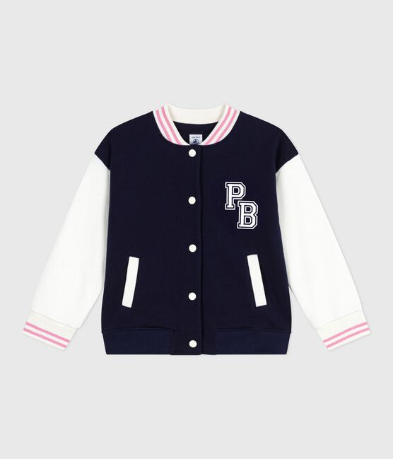 Giacca stile teddy bambina in cotone tinta unita SOIR