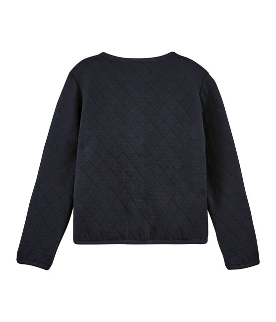 Cardigan bambina blu SMOKING