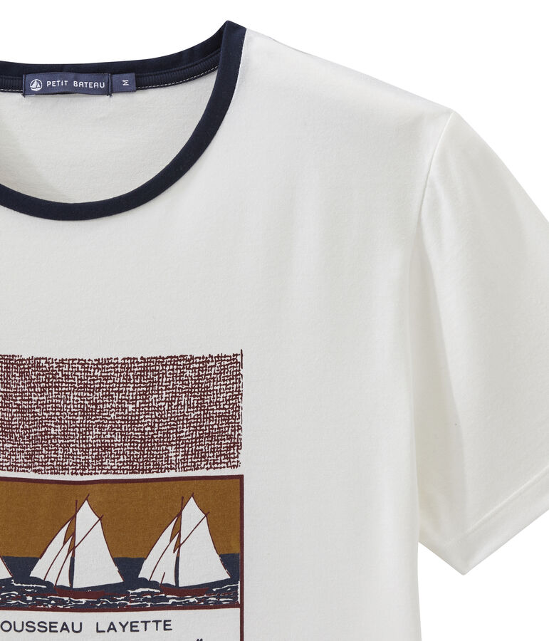 Tee-shirt MC unisex bianco