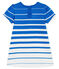 Abito mc a righe bebè femmina blu RIYADH/bianco MARSHMALLOW CN