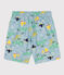 Shorts da mare riciclati con stampa bambino ENNEIGE/ MULTICO