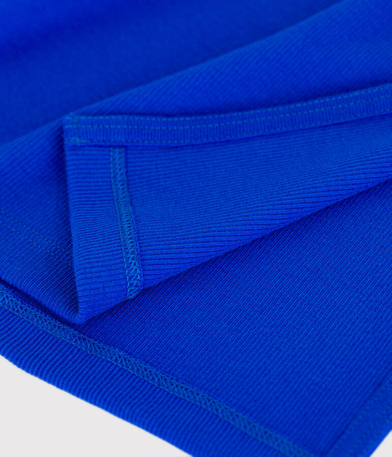 Abito canotta lungo in cotone donna blu PERSE