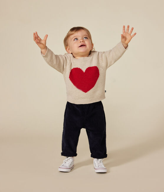 Pullover in maglia con lana neonato AVALANCHE/ CORRIDA