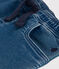 Pantalone regular bambino in denim blu BLEU DELAVE