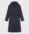 Trench con cappuccio donna blu SMOKING