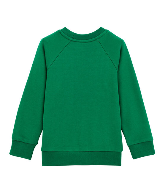 Sweat shirt enfant garçon verde PIVERT