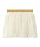 Gonna per bambina in tulle stellata beige COQUILLE/giallo DORE