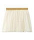 Gonna per bambina in tulle stellata