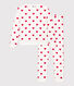 Pigiama donna in cotone cuore