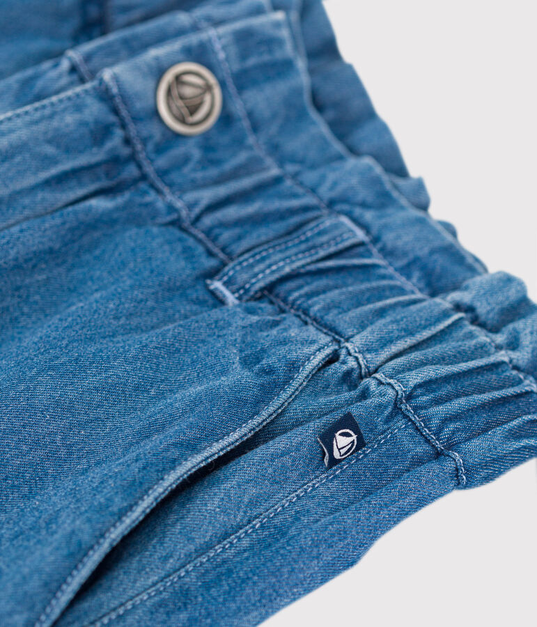 Pantaloni di jeans bambino blu DENIM CLAIR