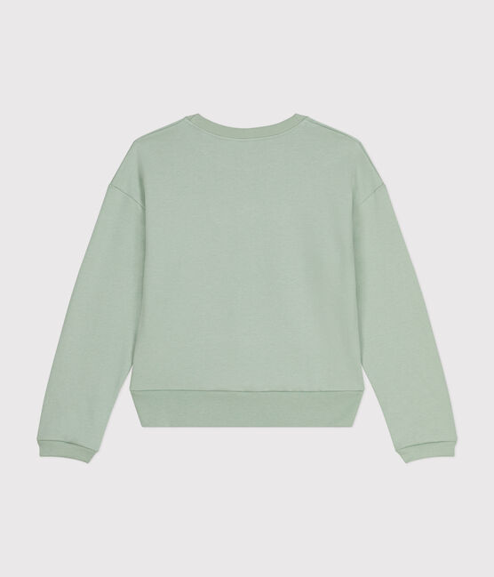 Maglia in tessuto felpato donna verde HERBIER