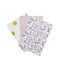 Confezione da tre carnet bianco MARSHMALLOW/bianco MULTICO